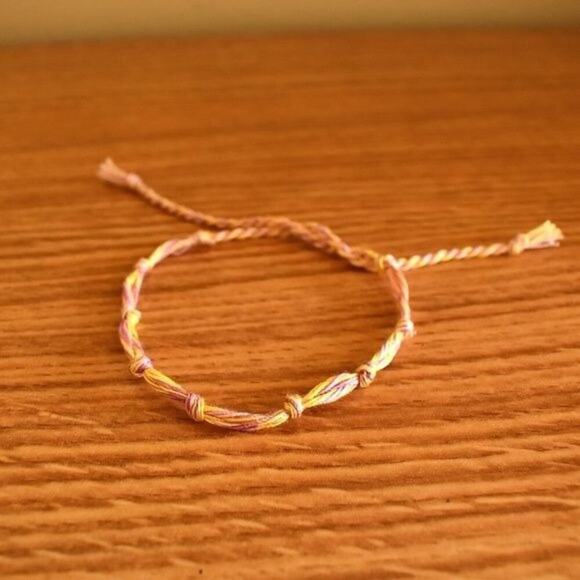 Sunset Knots Woven Bracelet - Picture 1 of 3